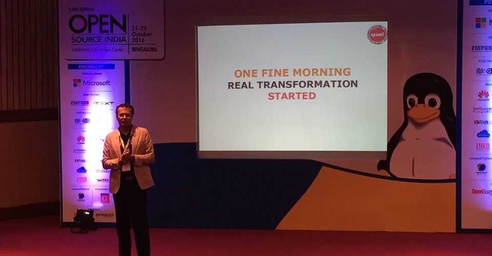 Ashnik was delighted to be part of Open Source India in Bangalore, Asia’s #1 Annual Convention to celebrate Open Source Computing 14 Open Source Computing News