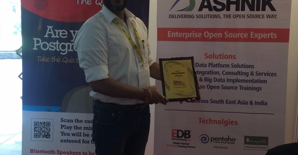 Ashnik was delighted to be part of Open Source India in Bangalore, Asia’s #1 Annual Convention to celebrate Open Source Computing 5 Open Source Computing News