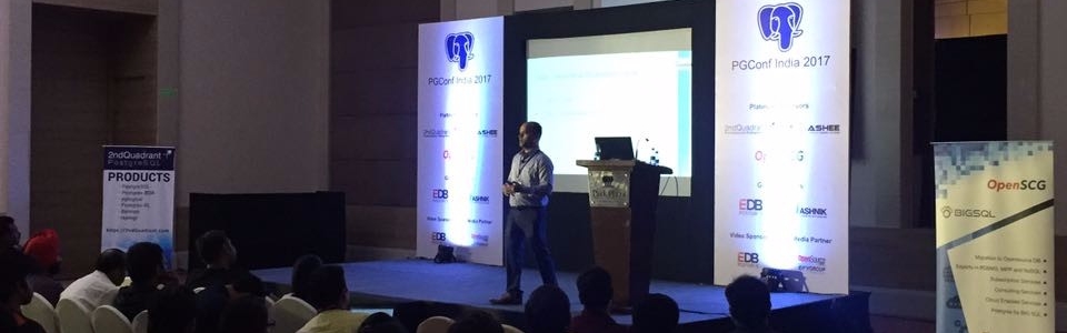 Ashnik participated in PGConf India 2017 in Bangalore as Gold Sponsor! 12 Participated in PGConf News