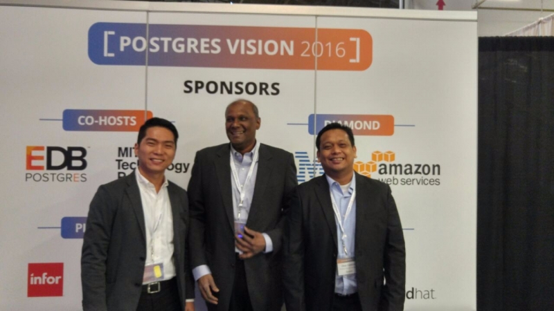 Ashnik was a sponsor at the recent Postgres Vision in San Fransisco! 4 Postgres Vision News
