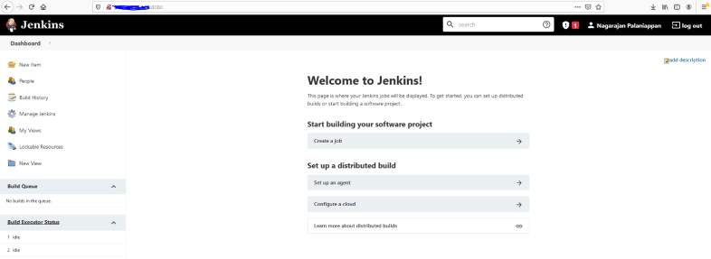 Install Jenkins on AWS EC2 Instance using Terraform! 18 jenkins homepage